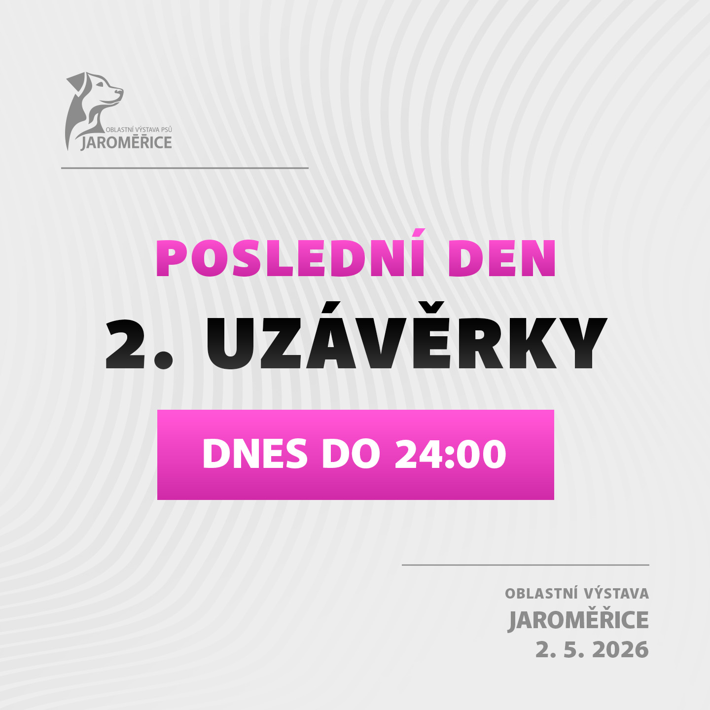 Poslední uzávěrka